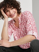 Bluse mit Blumenmuster - Frauen - pink flowery design Bluse mit Blumenmuster - Frauen - pink flowery design - 5 - TOM TAILOR