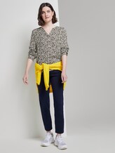 Bluse mit Blumenmuster - Frauen - khaki offwhite floral design Bluse mit Blumenmuster - Frauen - khaki offwhite floral design - 3 - TOM TAILOR