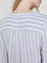 Striped blouse with pockets - Women - blue white vertical stripes Striped blouse with pockets - Women - blue white vertical stripes - 10 - TOM TAILOR