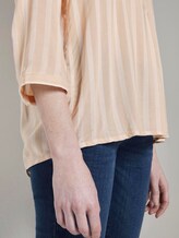 Gestreifte Bluse mit Taschen - Frauen - beige offwhite vertical stripe Gestreifte Bluse mit Taschen - Frauen - beige offwhite vertical stripe - 10 - TOM TAILOR