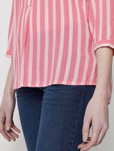 Striped blouse with pockets - Women - pink white vertical stripe Striped blouse with pockets - Women - pink white vertical stripe - 10 - TOM TAILOR