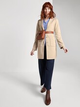 Gestreifte Bluse mit Kragen - Frauen - dark blue stripe vertical Gestreifte Bluse mit Kragen - Frauen - dark blue stripe vertical - 3 - TOM TAILOR