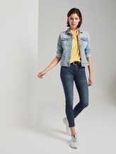 Gestreifte Bluse mit Kragen - Frauen - yellow stripe vertical Gestreifte Bluse mit Kragen - Frauen - yellow stripe vertical - 3 - TOM TAILOR