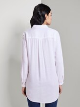 Longbluse - Frauen - Whisper White Longbluse - Frauen - Whisper White - 2 - TOM TAILOR