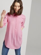 Lange blouse - Vrouwen - pink white thin stripe Lange blouse - Vrouwen - pink white thin stripe - 5 - TOM TAILOR