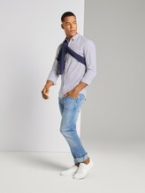 Mélange shirt - Men - Morning Grey Mélange shirt - Men - Morning Grey - 3 - TOM TAILOR Denim