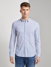 Mélange overhemd - Mannen - Light Blue Mélange overhemd - Mannen - Light Blue - 1 - TOM TAILOR Denim