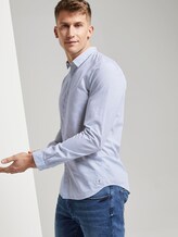 Mélange overhemd - Mannen - Light Blue Mélange overhemd - Mannen - Light Blue - 5 - TOM TAILOR Denim