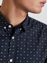 Gemustertes Hemd - Männer - navy minimal aop Gemustertes Hemd - Männer - navy minimal aop - 10 - TOM TAILOR Denim