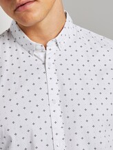 Gemustertes Hemd - Männer - white minimal aop Gemustertes Hemd - Männer - white minimal aop - 10 - TOM TAILOR Denim