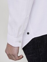 Strukturiertes Hemd mit Stehkragen - Männer - White Strukturiertes Hemd mit Stehkragen - Männer - White - 10 - TOM TAILOR Denim