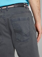 Josh Regular Slim Jeans Shorts met Riem - Mannen - Sky Captain Blue Josh Regular Slim Jeans Shorts met Riem - Mannen - Sky Captain Blue - 10 - TOM TAILOR