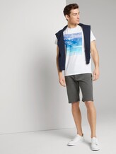 Josh Regular Slim Jeans-Shorts mit Gürtel - Männer - Tarmac Grey Josh Regular Slim Jeans-Shorts mit Gürtel - Männer - Tarmac Grey - 3 - TOM TAILOR