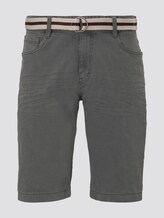 Josh Regular Slim Jeans-Shorts mit Gürtel - Männer - Tarmac Grey Josh Regular Slim Jeans-Shorts mit Gürtel - Männer - Tarmac Grey - 7 - TOM TAILOR