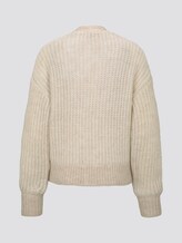 Cardigan in Ripp-Optik - Frauen - desert sand melange Cardigan in Ripp-Optik - Frauen - desert sand melange - 8 - TOM TAILOR