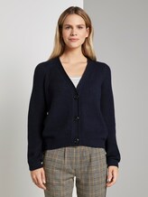 Cardigan aus Strick - Frauen - Sky Captain Blue Cardigan aus Strick - Frauen - Sky Captain Blue - 1 - TOM TAILOR