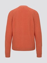 Cardigan aus Strick - Frauen - Fusion Coral Cardigan aus Strick - Frauen - Fusion Coral - 8 - TOM TAILOR