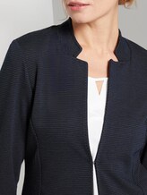strukturierter Blazer - Frauen - navy dotted fabric strukturierter Blazer - Frauen - navy dotted fabric - 9 - TOM TAILOR