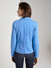 Sweat-Blazer mit Farbwaschung - Frauen - sea blue Sweat-Blazer mit Farbwaschung - Frauen - sea blue - 2 - TOM TAILOR