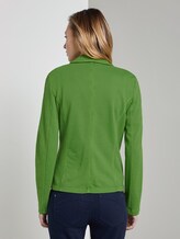 Sweat-Blazer mit Farbwaschung - Frauen - sundried turf green Sweat-Blazer mit Farbwaschung - Frauen - sundried turf green - 2 - TOM TAILOR