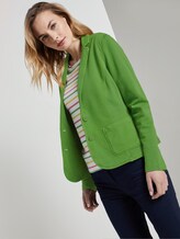 Sweat-Blazer mit Farbwaschung - Frauen - sundried turf green Sweat-Blazer mit Farbwaschung - Frauen - sundried turf green - 5 - TOM TAILOR