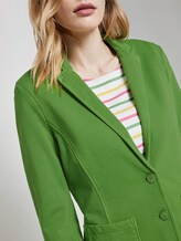 Sweat-Blazer mit Farbwaschung - Frauen - sundried turf green Sweat-Blazer mit Farbwaschung - Frauen - sundried turf green - 9 - TOM TAILOR