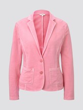 Sweat-Blazer mit Farbwaschung - Frauen - antique blush pink Sweat-Blazer mit Farbwaschung - Frauen - antique blush pink - 7 - TOM TAILOR