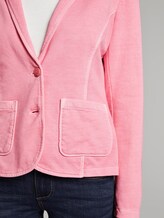 Sweat-Blazer mit Farbwaschung - Frauen - antique blush pink Sweat-Blazer mit Farbwaschung - Frauen - antique blush pink - 9 - TOM TAILOR