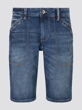 Josh Regular Slim Jeans Bermuda Shorts From Tom Tailor