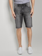 Josh Regular Slim Jeans-Shorts in Vintage-Waschung - Männer - grey denim Josh Regular Slim Jeans-Shorts in Vintage-Waschung - Männer - grey denim - 1 - TOM TAILOR