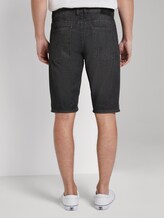 Josh Regular Slim Jeans-Shorts in Vintage-Waschung - Männer - black stone wash denim Josh Regular Slim Jeans-Shorts in Vintage-Waschung - Männer - black stone wash denim - 2 - TOM TAILOR