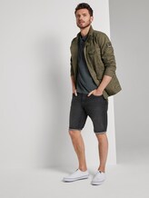 Josh Regular Slim Jeans-Shorts in Vintage-Waschung - Männer - black stone wash denim Josh Regular Slim Jeans-Shorts in Vintage-Waschung - Männer - black stone wash denim - 3 - TOM TAILOR