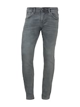 TOM TAILOR DENIM Herren Piers Slim Jeans, grau, unifarben, Gr.28/32