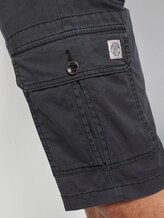 Gemusterte Cargo-Shorts mit Gürtel - Männer - blue small t design Gemusterte Cargo-Shorts mit Gürtel - Männer - blue small t design - 9 - TOM TAILOR