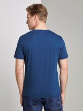 T-shirt mit Print - Männer - after dark blue T-shirt mit Print - Männer - after dark blue - 2 - TOM TAILOR