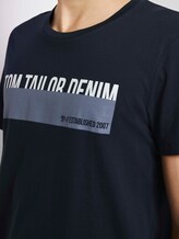 T-Shirt mit Print - Männer - Sky Captain Blue T-Shirt mit Print - Männer - Sky Captain Blue - 9 - TOM TAILOR Denim