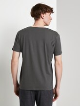 T-shirt with a print - Men - Tarmac Grey T-shirt with a print - Men - Tarmac Grey - 2 - TOM TAILOR Denim