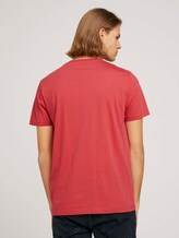 T-Shirt mit Print - Männer - Normal Red T-Shirt mit Print - Männer - Normal Red - 2 - TOM TAILOR Denim