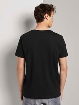 T-Shirt mit Print - Männer - deep black T-Shirt mit Print - Männer - deep black - 2 - TOM TAILOR Denim