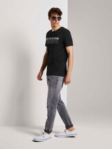 T-Shirt mit Print - Männer - deep black T-Shirt mit Print - Männer - deep black - 3 - TOM TAILOR Denim
