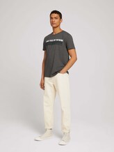 T-Shirt mit Print - Männer - Anthracite Melange T-Shirt mit Print - Männer - Anthracite Melange - 3 - TOM TAILOR Denim