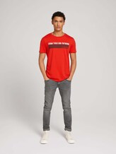 T-Shirt mit Print - Männer - blood orange T-Shirt mit Print - Männer - blood orange - 3 - TOM TAILOR Denim