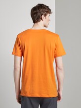T-Shirt mit Print - Männer - perfect orange T-Shirt mit Print - Männer - perfect orange - 2 - TOM TAILOR Denim