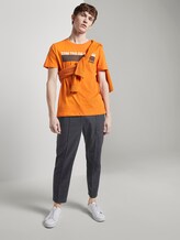 T-Shirt mit Print - Männer - perfect orange T-Shirt mit Print - Männer - perfect orange - 3 - TOM TAILOR Denim