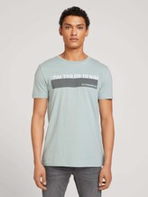 T-Shirt mit Print - Männer - white moss T-Shirt mit Print - Männer - white moss - 1 - TOM TAILOR Denim
