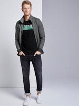 T-Shirt met print - Mannen - Black T-Shirt met print - Mannen - Black - 3 - TOM TAILOR Denim