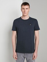 Schlichtes T-Shirt - Männer - Sky Captain Blue Non-Solid Schlichtes T-Shirt - Männer - Sky Captain Blue Non-Solid - 1 - TOM TAILOR Denim