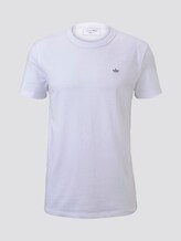 Schlichtes T-Shirt - Männer - White Schlichtes T-Shirt - Männer - White - 7 - TOM TAILOR Denim