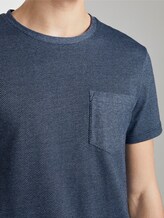 Strukturiertes T-shirt - Männer - english country melange Strukturiertes T-shirt - Männer - english country melange - 9 - TOM TAILOR Denim