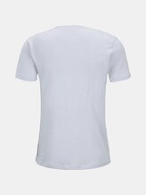 T-shirt met textuur - Mannen - white melange T-shirt met textuur - Mannen - white melange - 8 - TOM TAILOR Denim